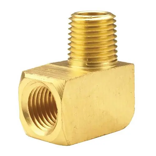 Dixon Extruded Brass Female NPT x Male NPT 90° Street Elbow Fittings