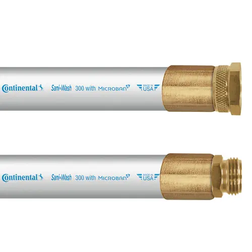 Super Sani-Wash 300 with Microban Cover Assembly w/ Brass Garden Hose Thread Fittings
