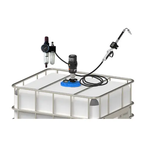 PIUSI P3.5:1 Oil Tote Kit Basic, Air Operated, 5.7 GPM
