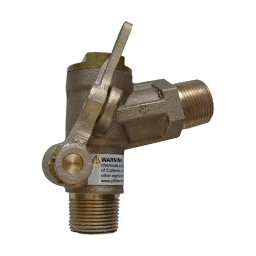 Morrison Bros. 110M 1 in. Brass Quick Closing Barrel Faucet w/ Male Outlet - UL Listed