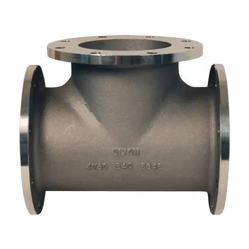 Dixon 4 in. Aluminum Tank Truck Flanged Tee