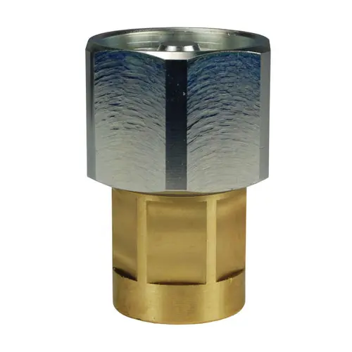 Dixon W-Series Hydraulic Brass Wingstyle Interchange Hex-Nut Female Coupler