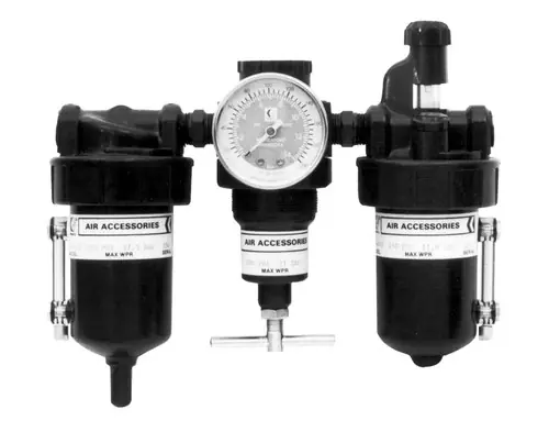 Graco 110150 3/8 in. Air Filter Regulator Lubricator w/ Gauge