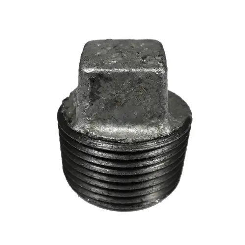 Service Metal Series SGSHP Class 150 Galvanized Malleable Iron 3/4 in. Square Head Plugs