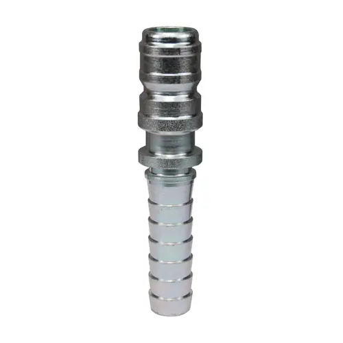 Dixon E-Series Hydraulic Steel Straight Through Interchange Hose Barb Plug