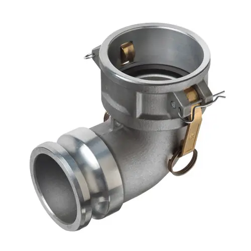 Kuriyama Aluminum 90° Elbow Coupler x Adapter