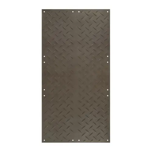 Checkers AlturnaMAT® AM48S1 4 ft. x 8 ft. Ground Protection Mat w/ Smooth Bottom, 120 Ton Load Cap., Black