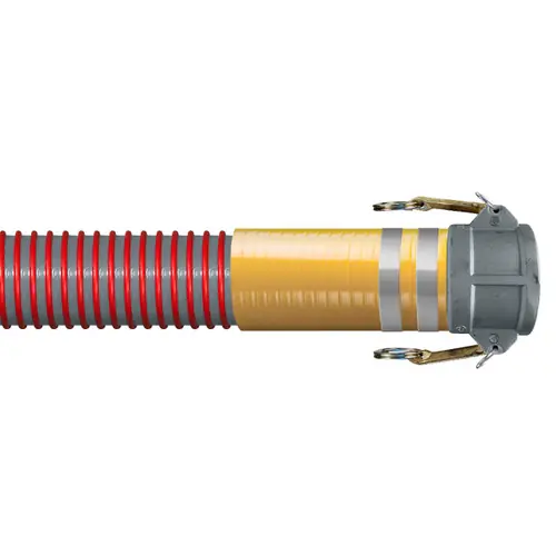 Kuriyama Tigervapor 4 in. Heavy Duty Vapor Recovery Hose Assemblies w/ Part C Female Couplers