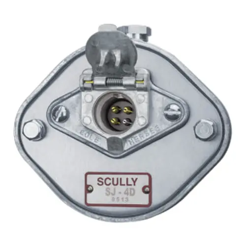 Scully 07707 Pole Pattern Socket, 4-Pin for Cane Probes