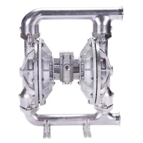 All-Flo F Series 2 in. Tri-Clamp All-Pur FDA Pumps, 190 GPM w/Hytrol Diaphragm, Nitrile Rubber Valve, Ball & O-Ring, SS Seats