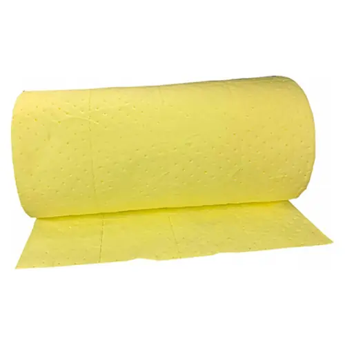 Essentials 30 in. x 150 ft. L HazMat Single-Ply Medium Weight Sorbent Roll
