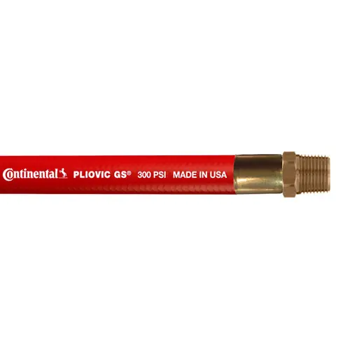 Continental ContiTech Pliovic® GS 1/2 in. 300 PSI Red Economy Air Hose Assembly