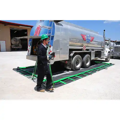 UltraTech 8664 Ultra-Containment BermsÂ® Rapid Rise Model, 15 ft. x 50 ft. x 1 ft., 24 mil PVC, 5,610 Gallons