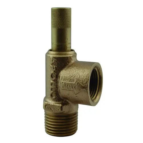 Apollo Valves 16-504-01 3/4 in. Male x 1/2 in. Female General Purpose Liquid Relief Valve, 50-175 PSI Pressure Range