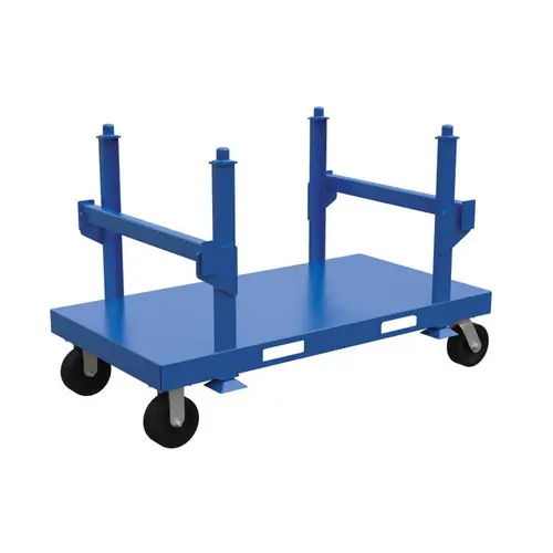 Vestil SPC-3668-2L HD Stackable Material Cart, 39 3/16 in. L x 71 in. W x 44 13/16 in. H