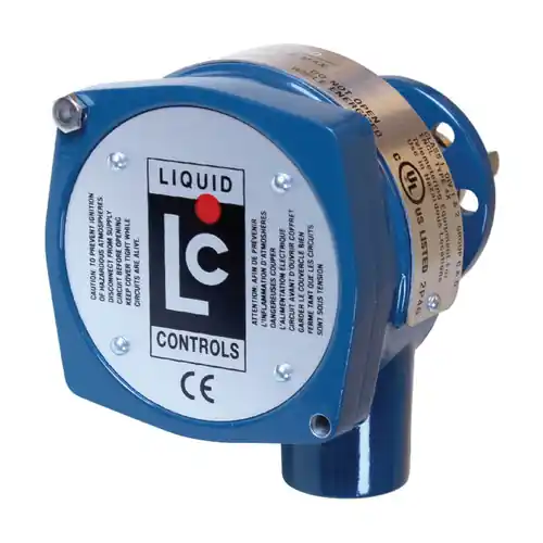 Liquid Controls POD3 Pulse Output Device, Blade Drive, Nitrile Rubber, CE 100 PPR, Quad, 9-28 V DC