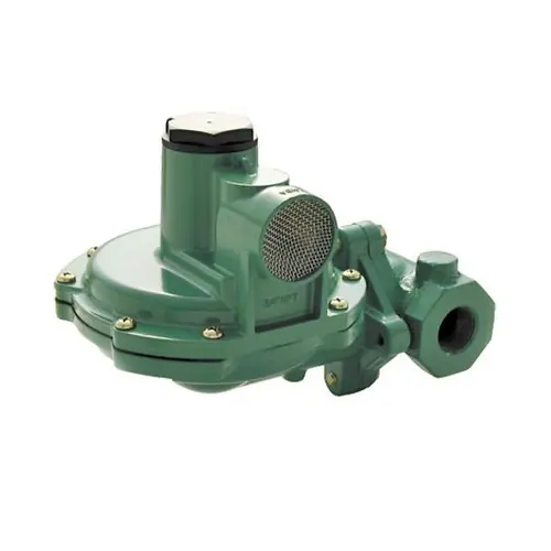 Emerson Fisher HSRL Series 3/4 in. FNPT Cast Iron Second Stage Regulator w/ 9 - 13 in. w.c. Spring , 2.3M BTU/HR