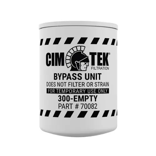Cim-Tek 70082 300-Empty Bypass Unit Filter Housing