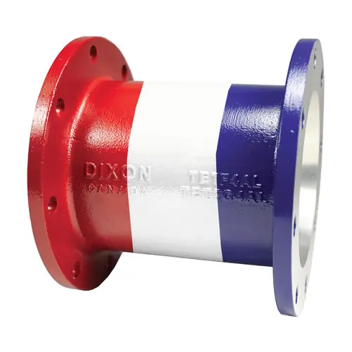 Dixon 4 in. Aluminum TTMA Flange Extension - Red, White, & Blue
