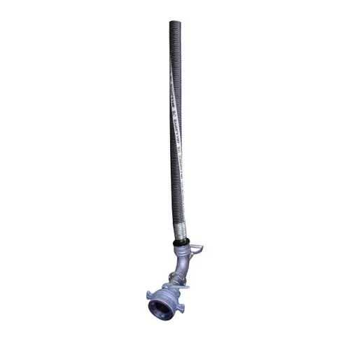 4" x 93.5" Wilcox Bottom Loading Hose Relaxed