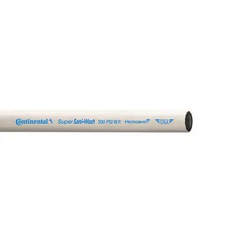 Continental ContiTech Super Sani-Wash 300 3/4 in. Hose w/ Microban Cover - Hose Only