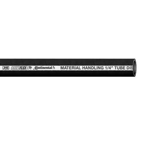 BadgerFlex 4 in. Softwall Cement Discharge Hose with 1/4 inch Tube, 50 PSI - Hose Only