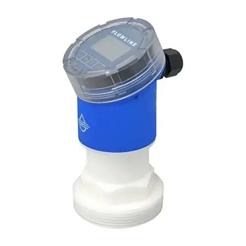 Flowline EchoBeam LR85 80GHz Liquid & Solid Level Transmitter, 3 in. NPT, Modbus Output