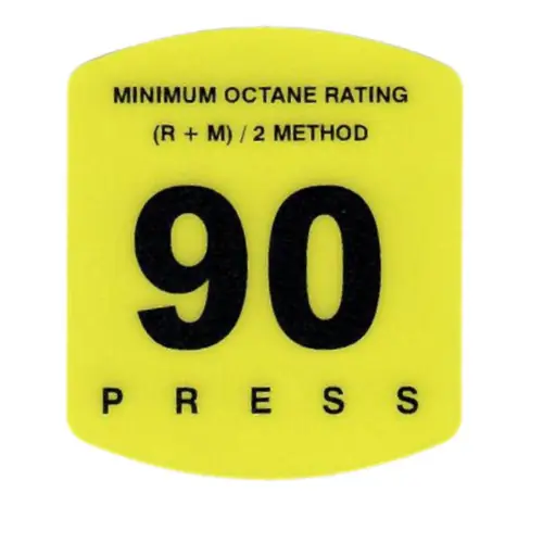 RDM ES500S-90 90 Octane Press to Start Overlay - Gilbarco Encore S