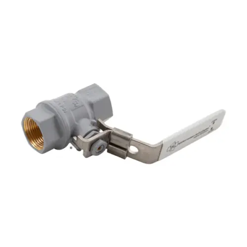 AST TP26-08F Push to Connect Threaded Ball Valve, Lockable - 1/2 in. FNPT