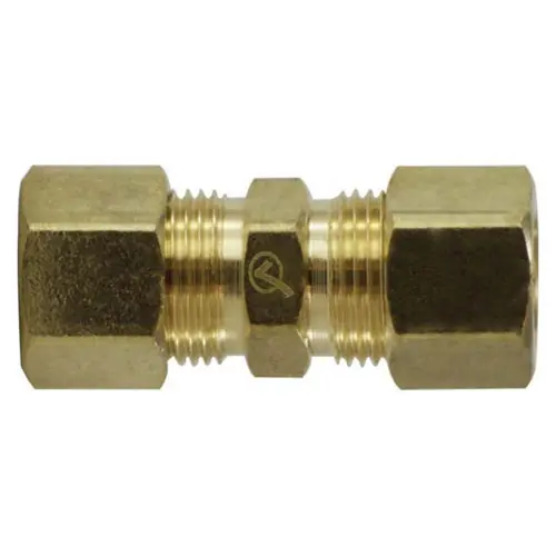 Midland Industries AMC® 700062-06 Compression Union, Lead Free Brass, 3/8 in. x 3/8 in.