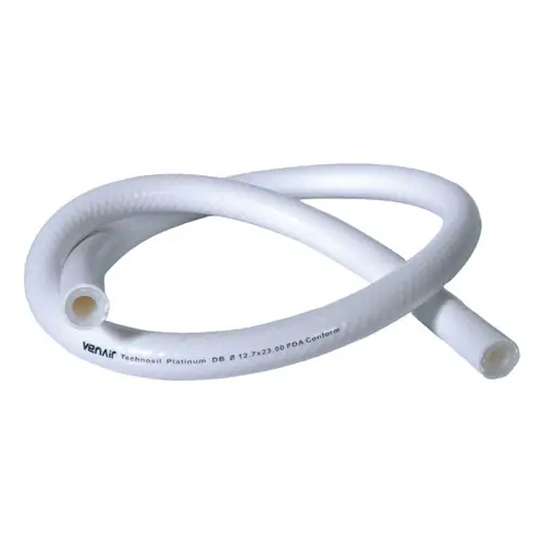 Venair Technosil DB 1/2 in. Silicone Hose 15 ft. w/ Tri-Clamp Ends