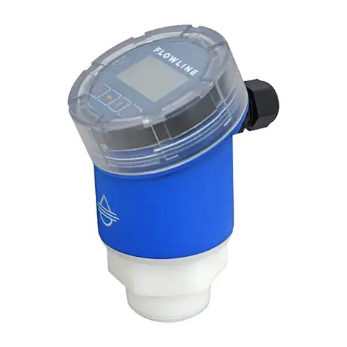 Flowline EchoBeam LR83 80GHz Liquid & Solid Level Transmitter, 1 1/2 in. NPT, 4-20MA w/HART Output