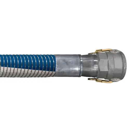 Willcox 1 1/2 in. Heavy Duty Polypropylene Composite Hose Type 4091SGP w/ Stainless Steel Female Coupler Ends