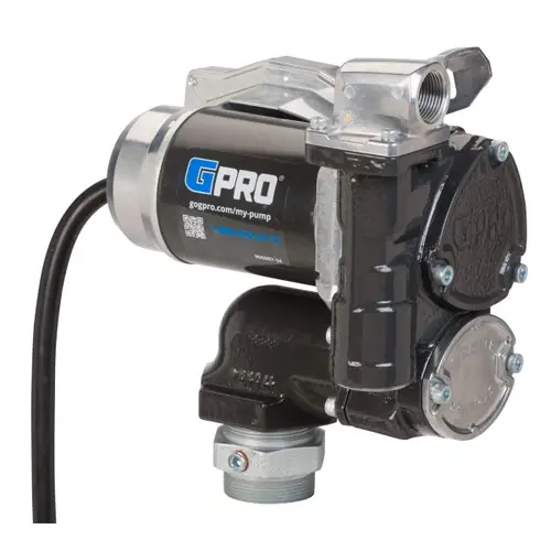GPI V25-012PC-N08 1 in. FNPT GPRO 25GPM 12V DC Fuel Transfer Pump - Pump Only w/ Cord - 25 GPM