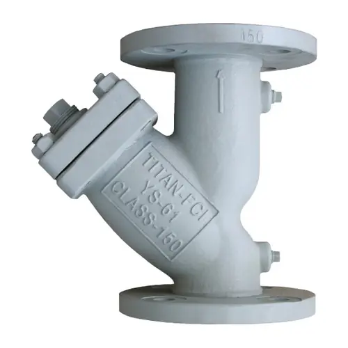 Titan Flow Control YS61C0125 1 1/4 in. Y-Strainer, Flanged, Carbon Steel - ASME Class 150