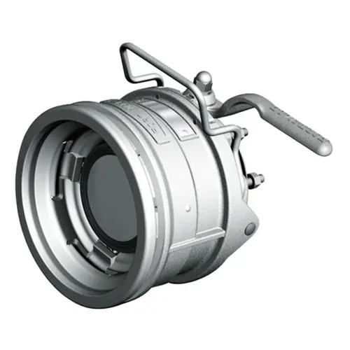 Fort Vale 4 in. API Coupler Safeload Low Temperature Viton Stainless Steel Handle
