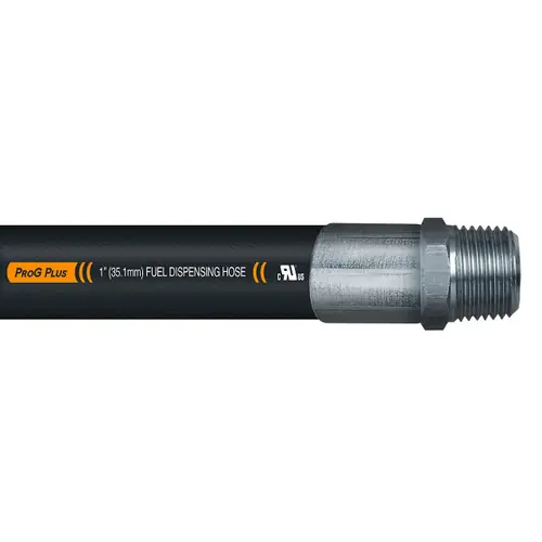 JME ProG Plus 1 in. Fuel Dispensing Hose Assemblies w/ Male NPT x Swivel Male NPT Ends