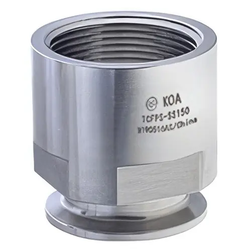 Kuriyama TCFPSSS100075 Stainless Steel 1 in. Tri-Clamp x 3/4 in. FNPT Pipe Adapter