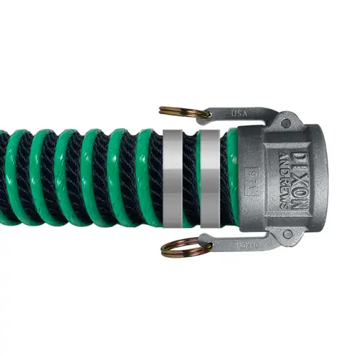 Tudertechnica Spiraltech® Fuel 4 in. Drop Hose Assemblies w/ Part C Female Couplers