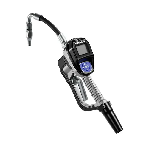 Graco 125M321 Pulse Mobile Metered Dispense Valve for Oil Applications - 1/2 in. NPT, Semi-rigid Extension, Automatic Nozzle