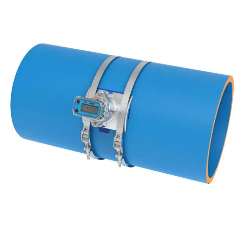 Flomec Aquasonic Series Ultrasonic Flow Meter for 12 in. Plastic Irrigation Pipe
