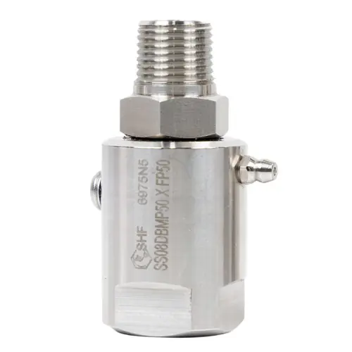 SHF SHFSS08DBMP50XFP50 1/2 in. Male/Female 304 Stainless Steel Straight Pipe Live Swivel