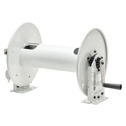 Reelcraft C23018 H Heavy Duty Aluminum Hose Reel, Manual Rewind, 4500 PSI - Reel Only - Powder Coated