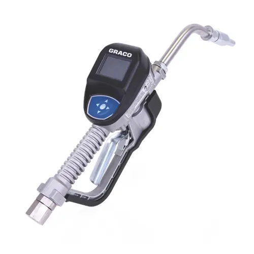 Graco 25M329 Pulse Metered Dispense Valve for Oil Applications - 3/4 in. NPT,  Rigid Extension, High Flow Nozzle