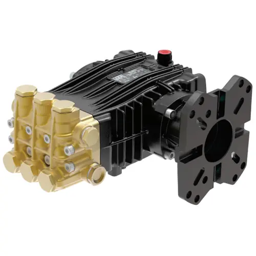 Udor BKL 4.0/44 W Plunger Pump Direct Drive W/ SAE J609-A Flange, 4 GPM, 4350 PSI