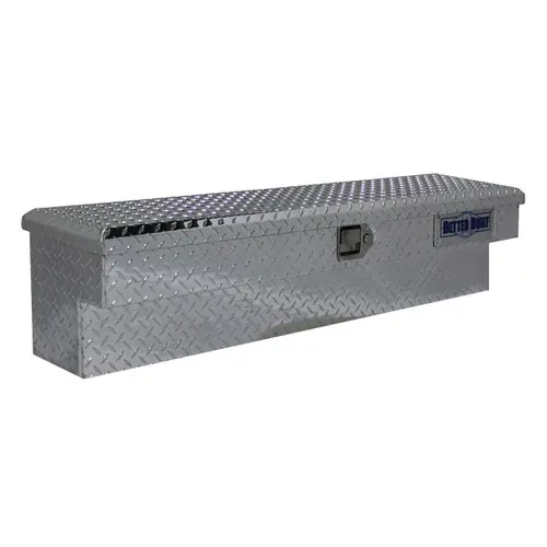 Better Built 63012334 48 in. Lo-Side Truck Box - Bright Aluminum