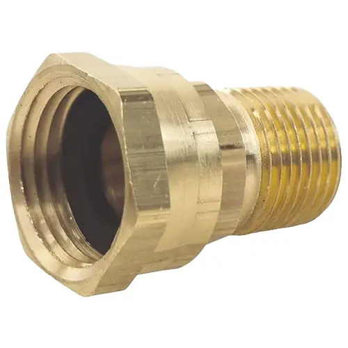 Dixon 3/4 in. CDA Brass Male GHT x Female NPT Adapter