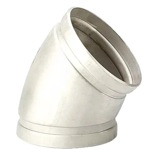 Anvil Gruvlok FIG 7051SS 45° Degree 304 Stainless Steel Elbow - Schedule 10