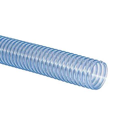 BadgerFlex Food WT 200 3 in. Heavy Duty PVC Food Grade Hose - Hose Only