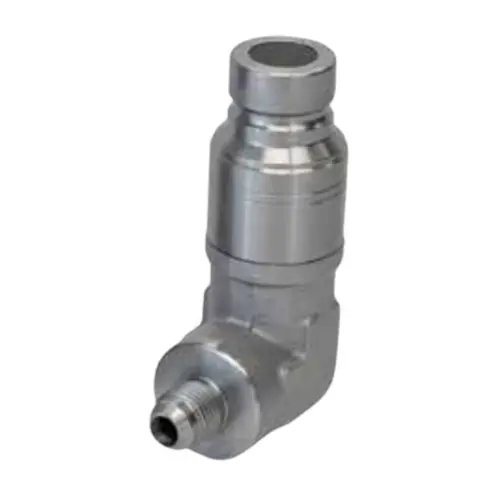 PCI FF90-S34MJ FF90 ISO 16028-90° 1/2 in. #12 JIC Zinc Nickel Plated Couplings - Plug